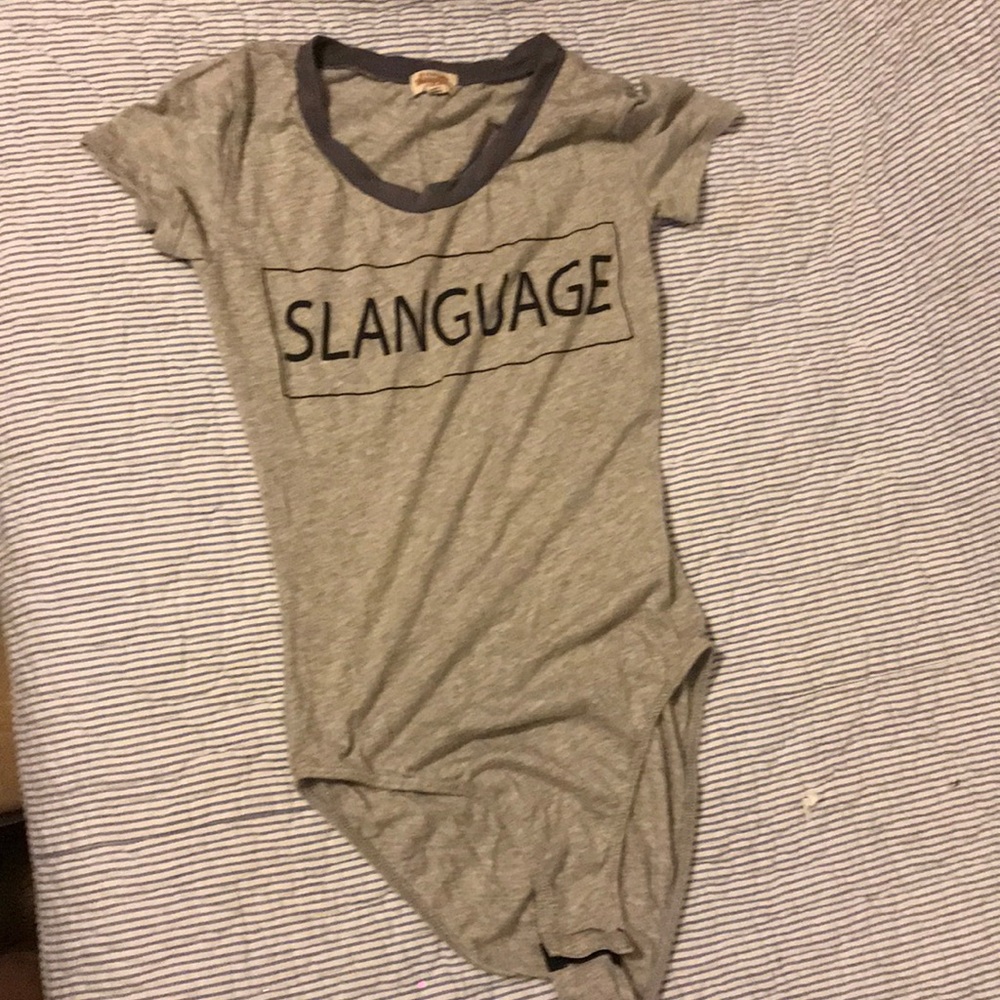 Ten-Sixty XS Slanguage body suit